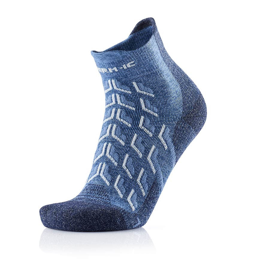 Trekking socks women blue/white